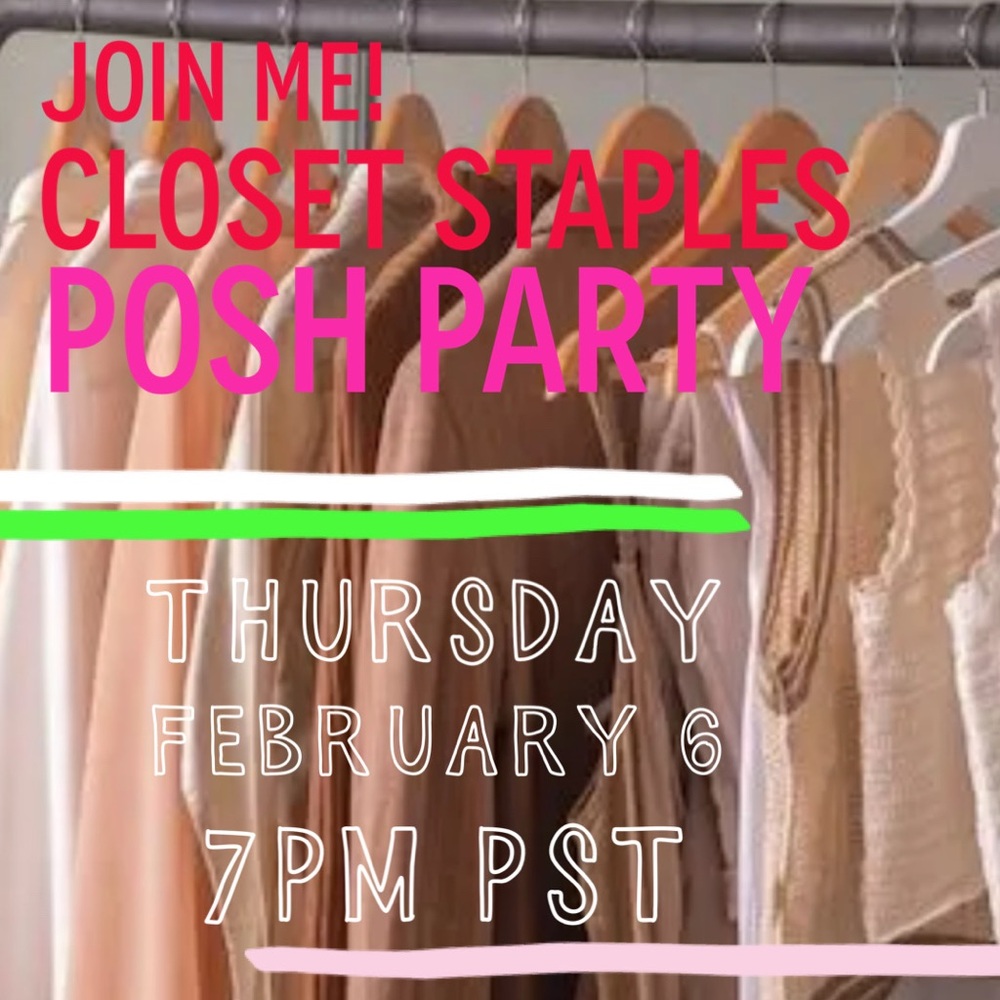 That’s a Wrap! 7PM PST - Thursday 2/6 - Closet Staples Posh Party! - Picture 6 of 6